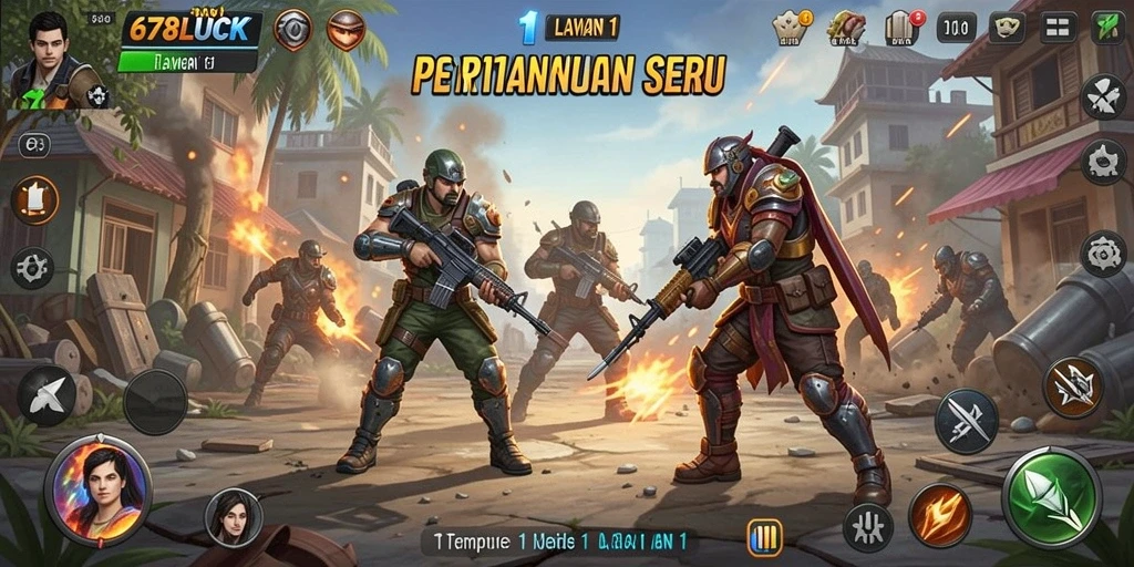 Antarmuka tempur 1 lawan 1 yang menarik di 678LUCK.