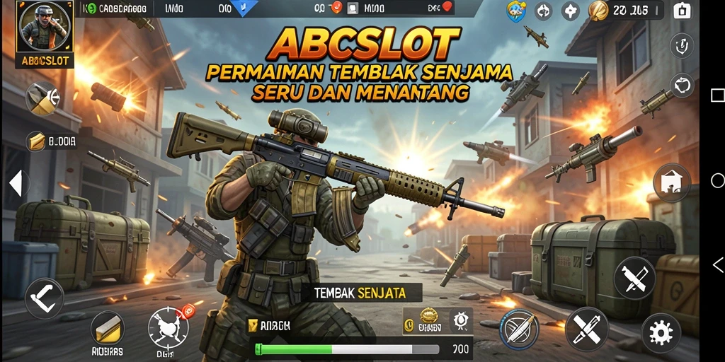 Tampilan antarmuka ABCSLOT yang mendebarkan dan penuh warna.