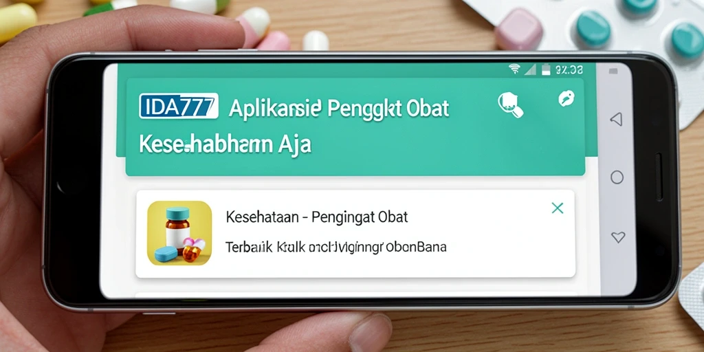 Tampilan antarmuka IDA777 yang sederhana dan informatif.